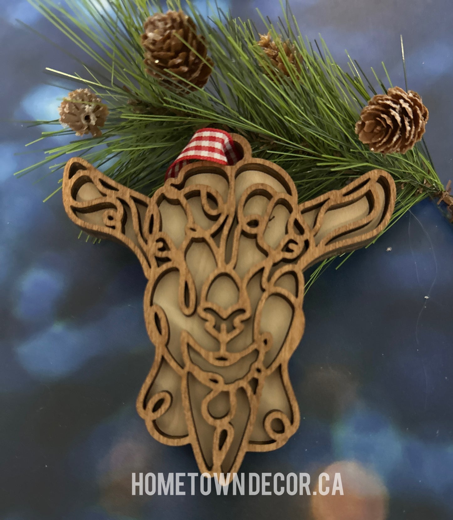 Farm Animal two layer ornaments or decor