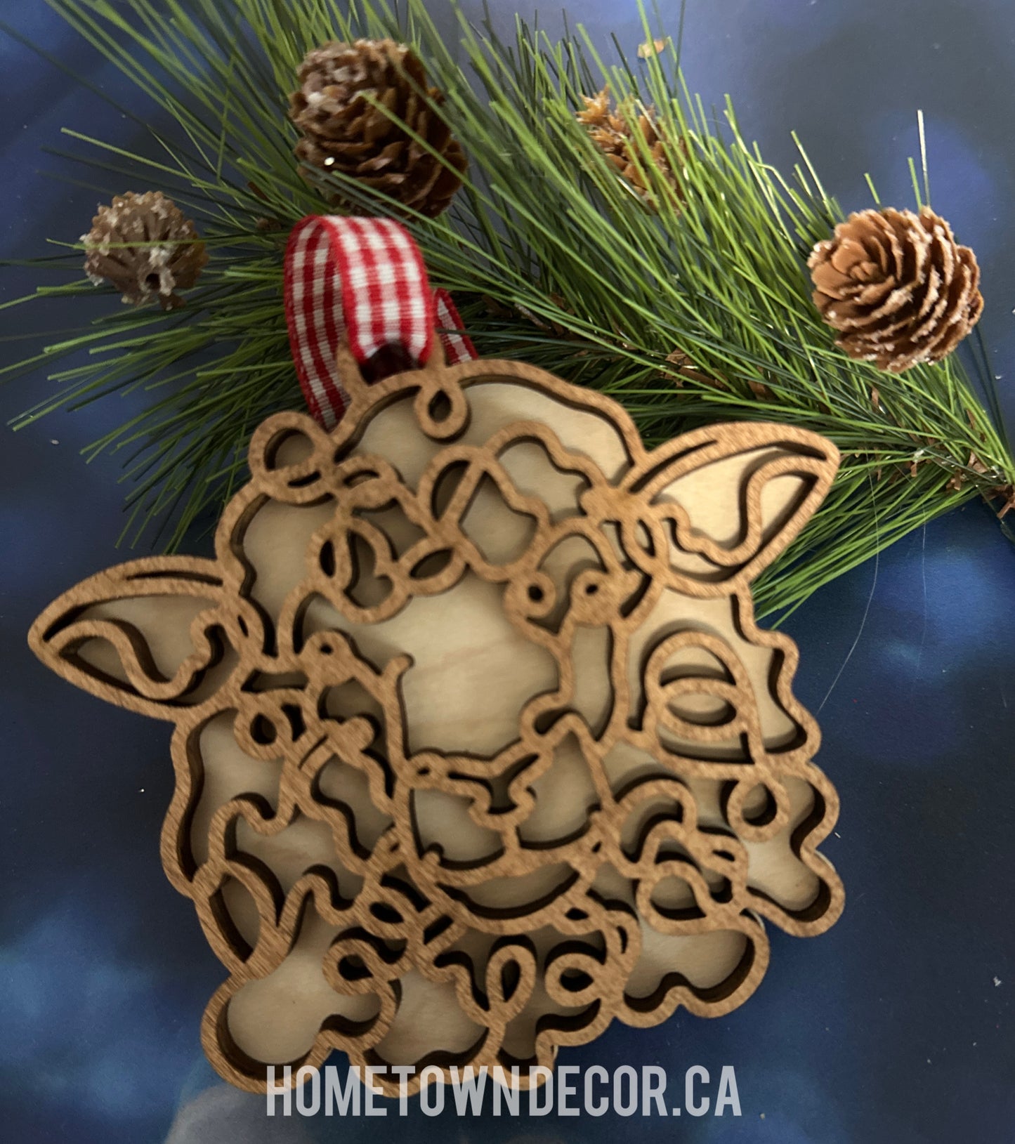 Farm Animal two layer ornaments or decor