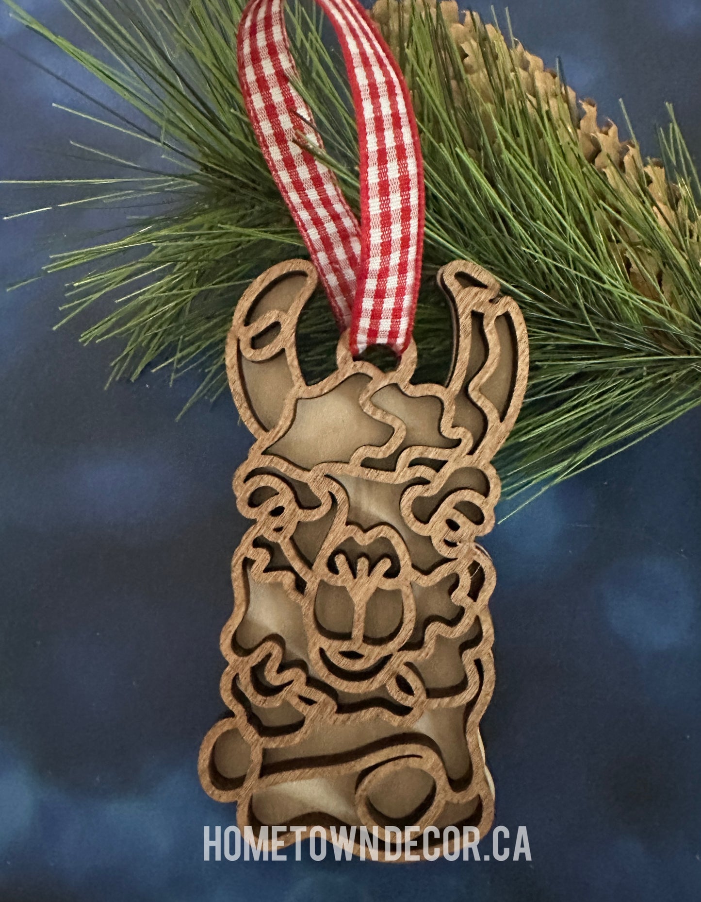 Farm Animal two layer ornaments or decor