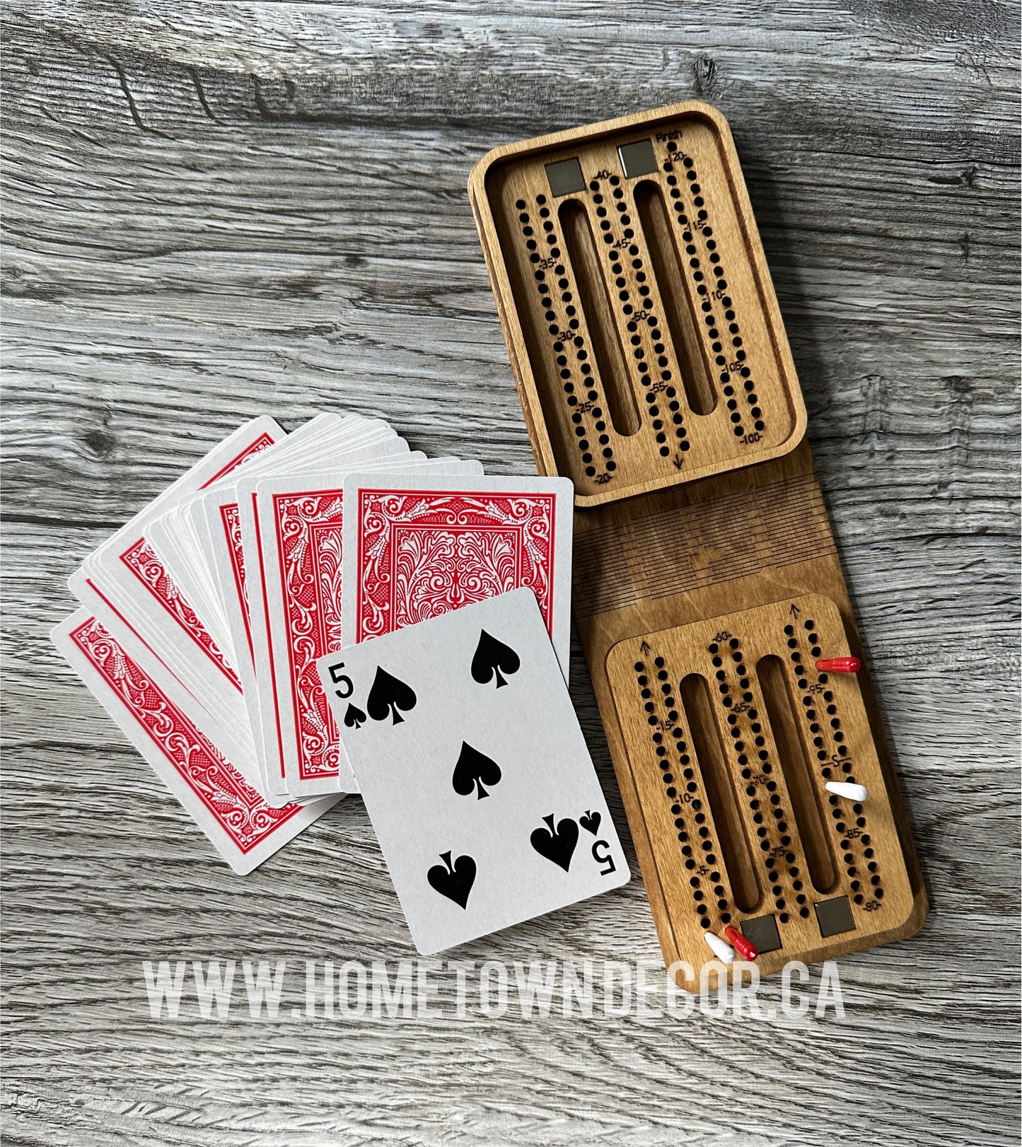 Travel Sized Cribbage Board