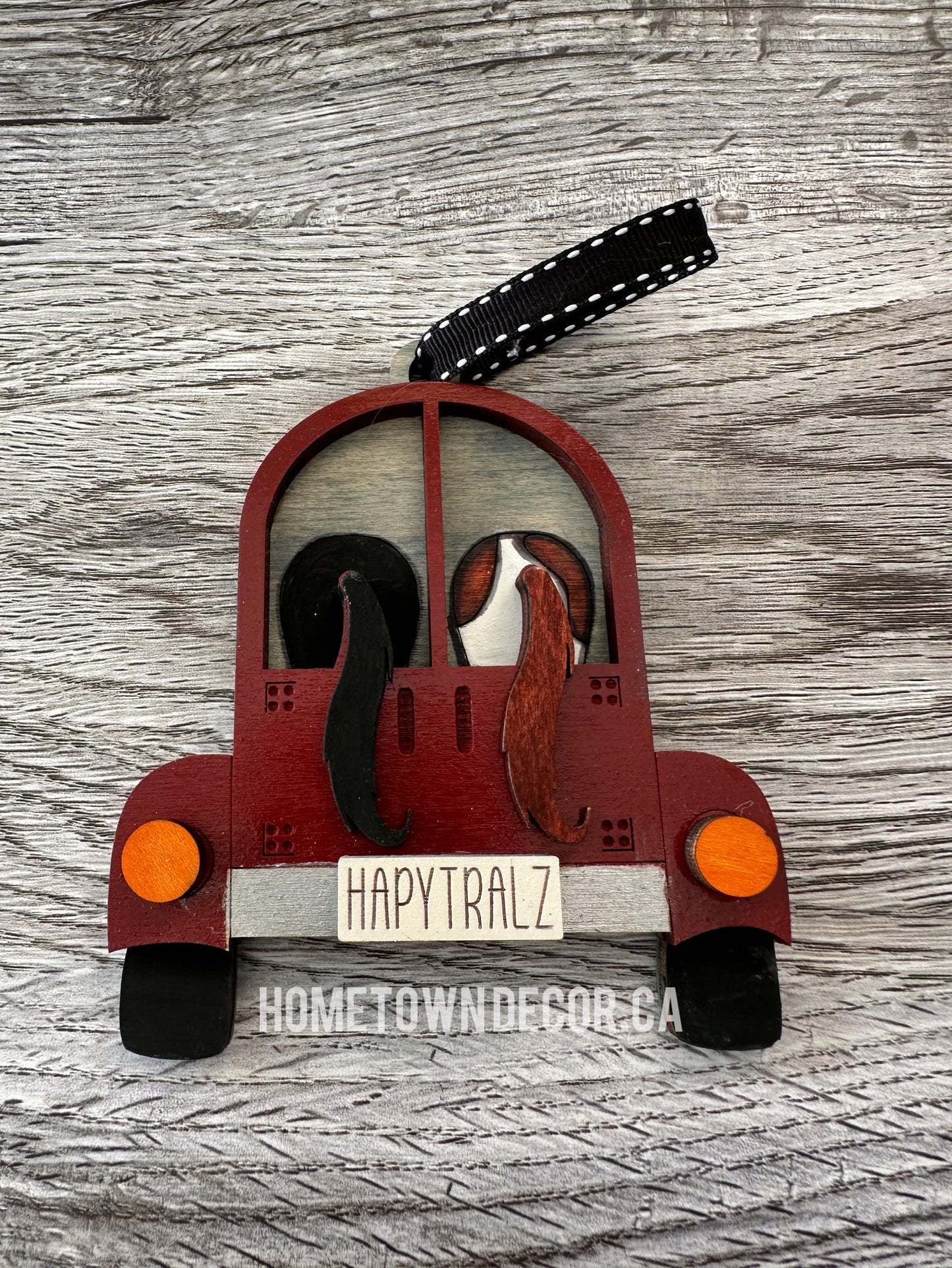 Happy Trailz Horse trailer ornament