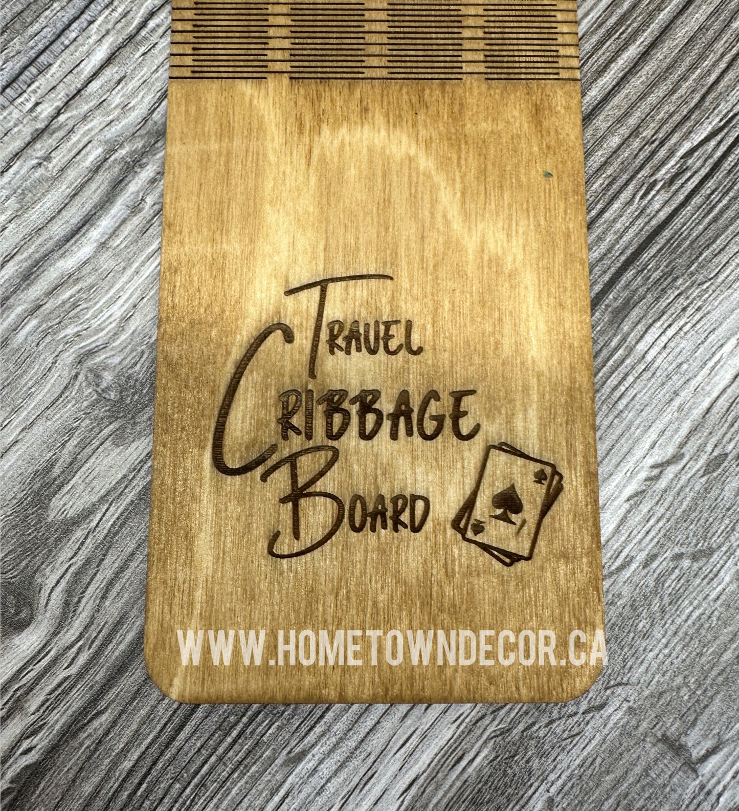 Travel Sized Cribbage Board