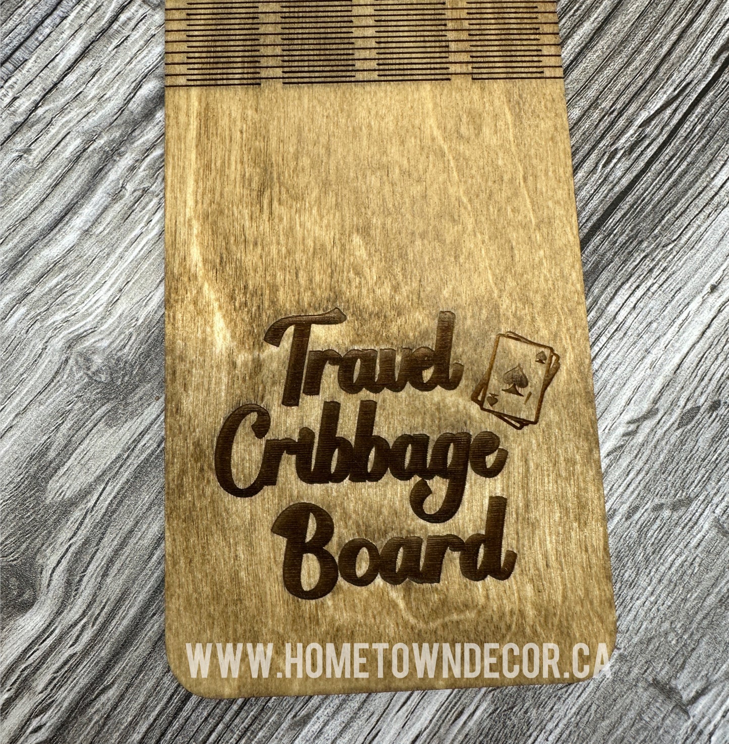 Travel Sized Cribbage Board