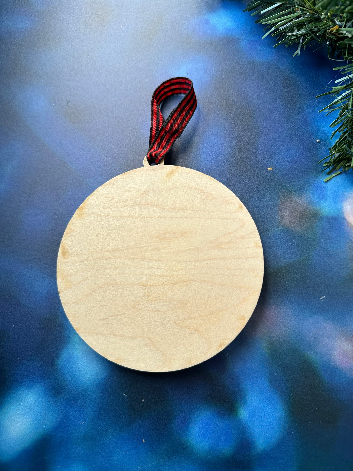 Jumper Cables Christmas Funny ornament