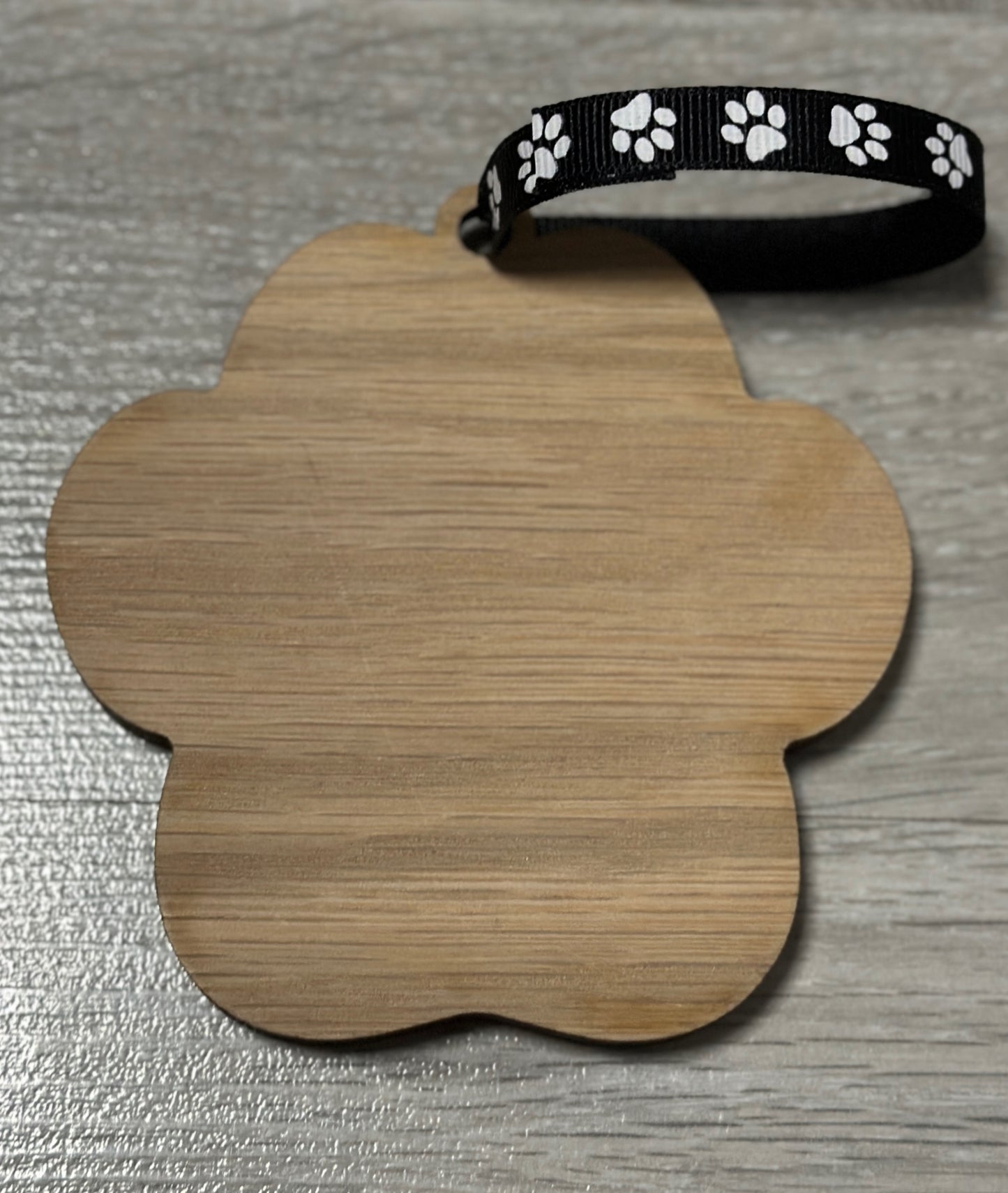 Personalized Pet Paw ornament