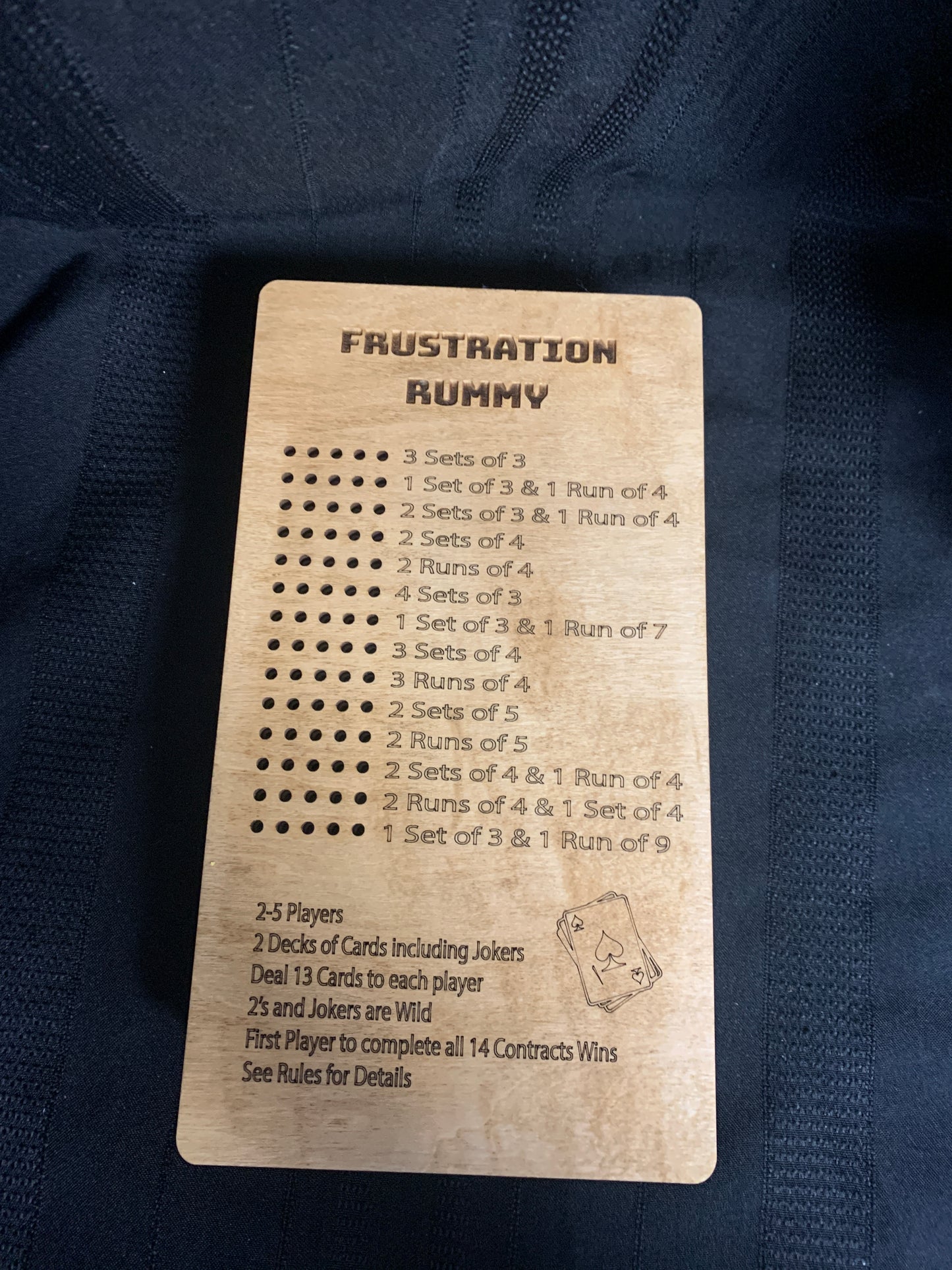 Frustration Rummy Game