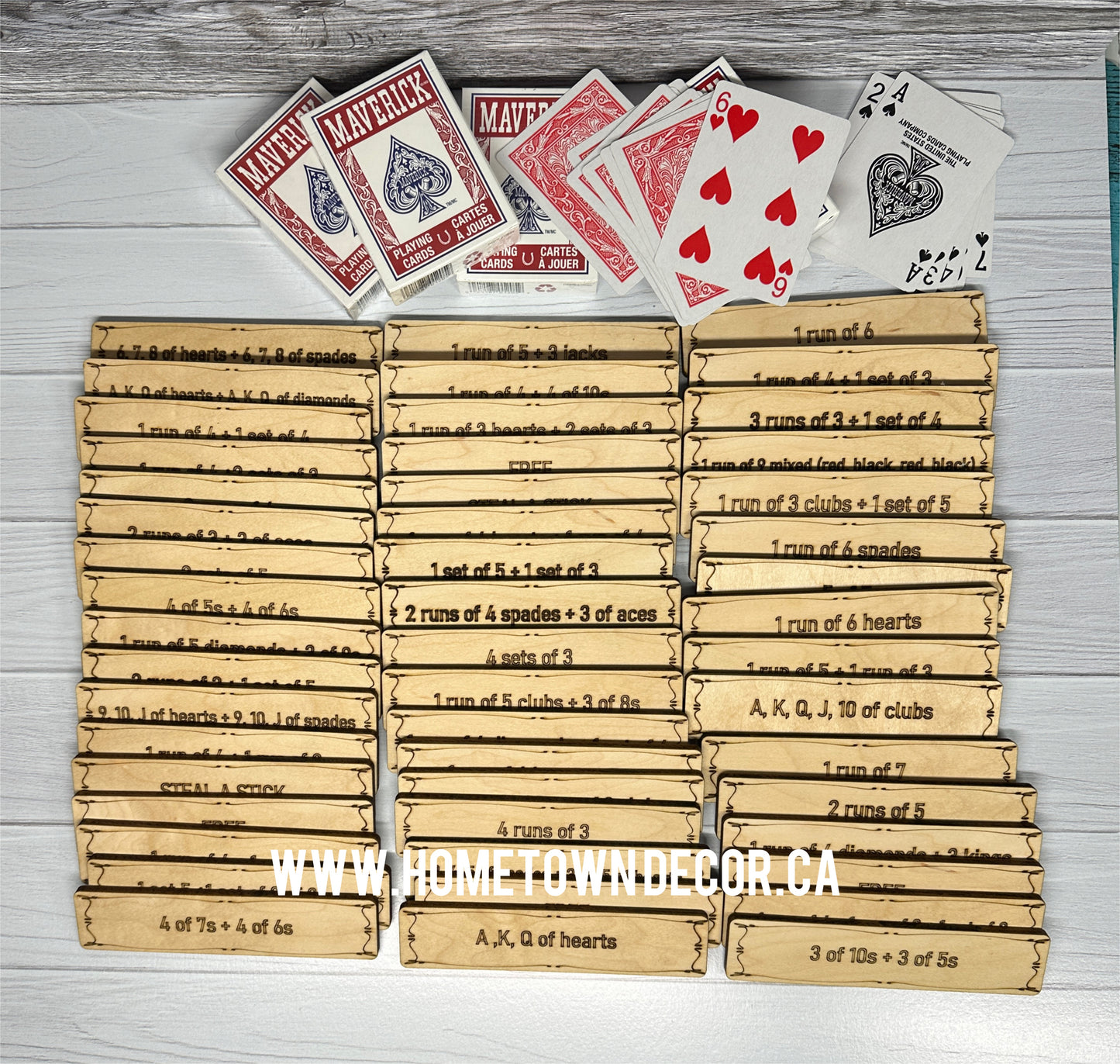 Rummy Sticks Game