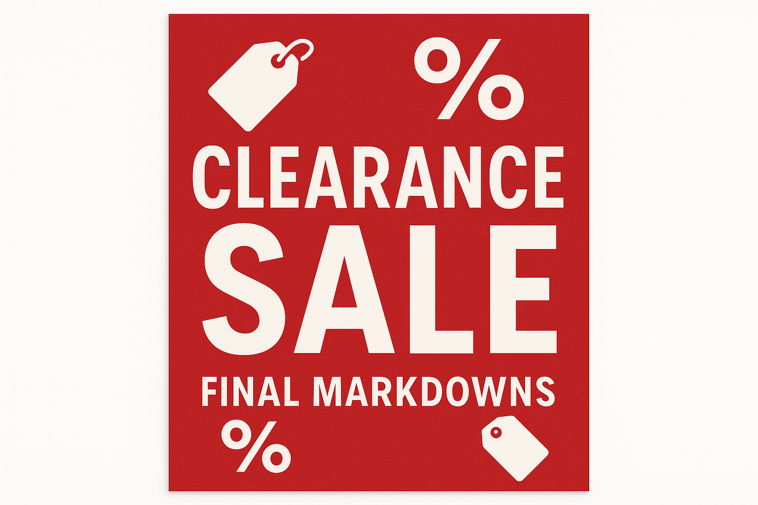 Clearance Items