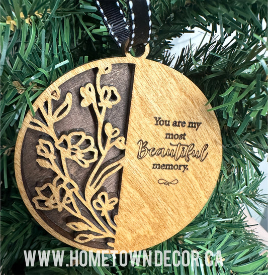Beautiful Memory Ornament