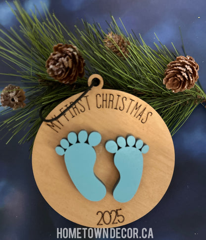 Baby's First Christmas 2025 Ornament