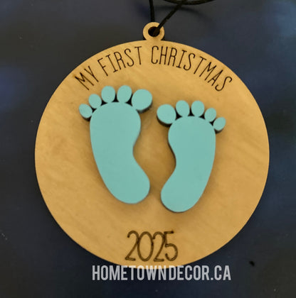 Baby's First Christmas 2025 Ornament