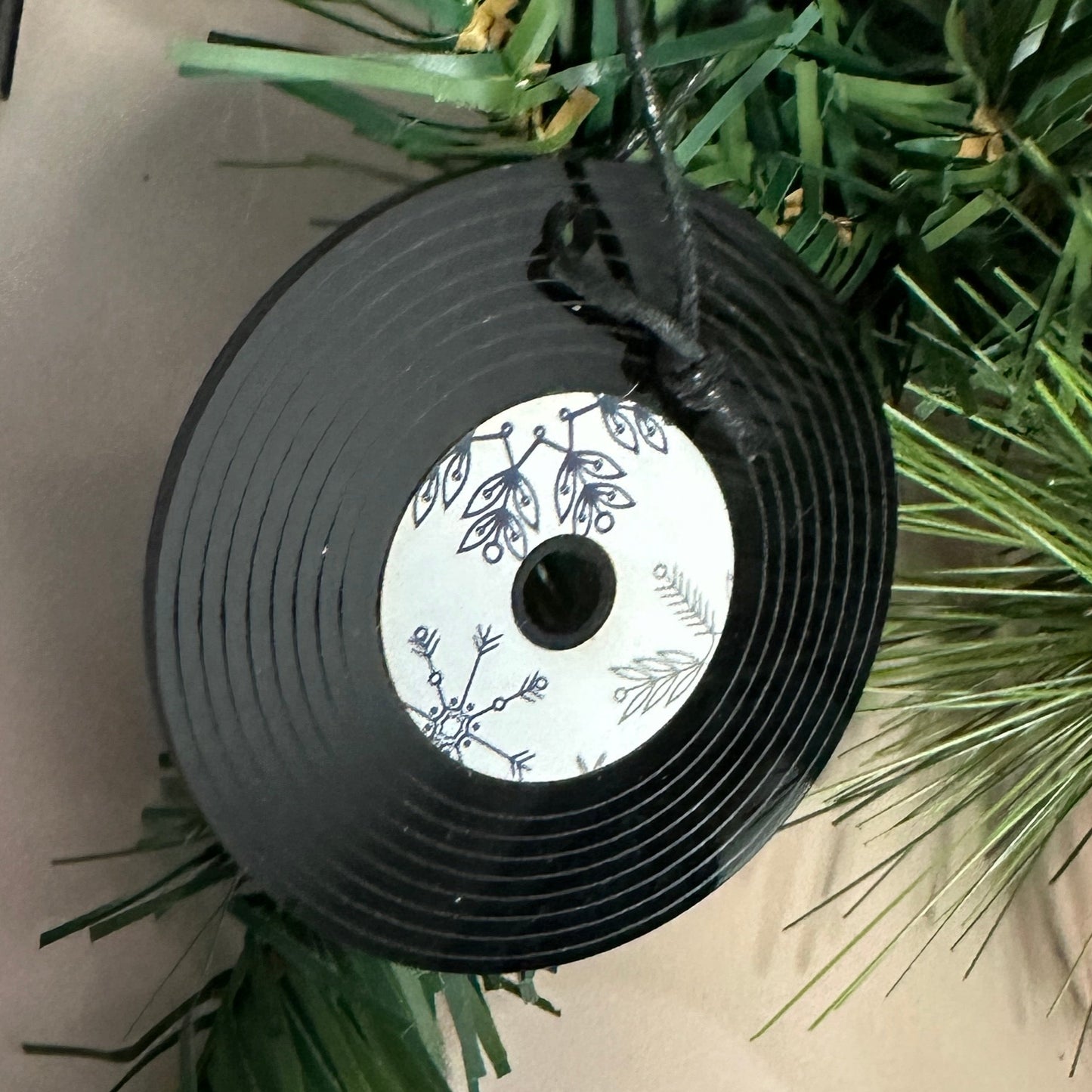 Mini Acrylic Record  ornament