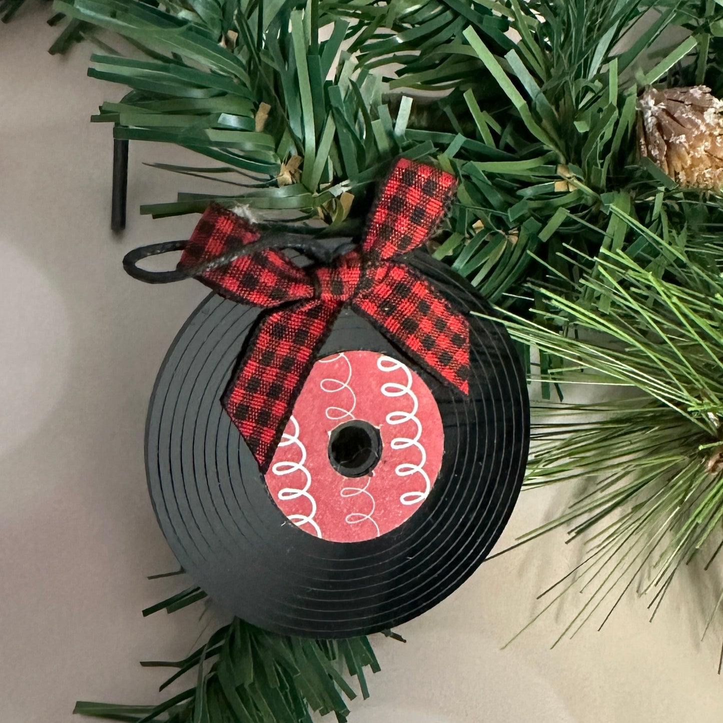Mini Acrylic Record  ornament
