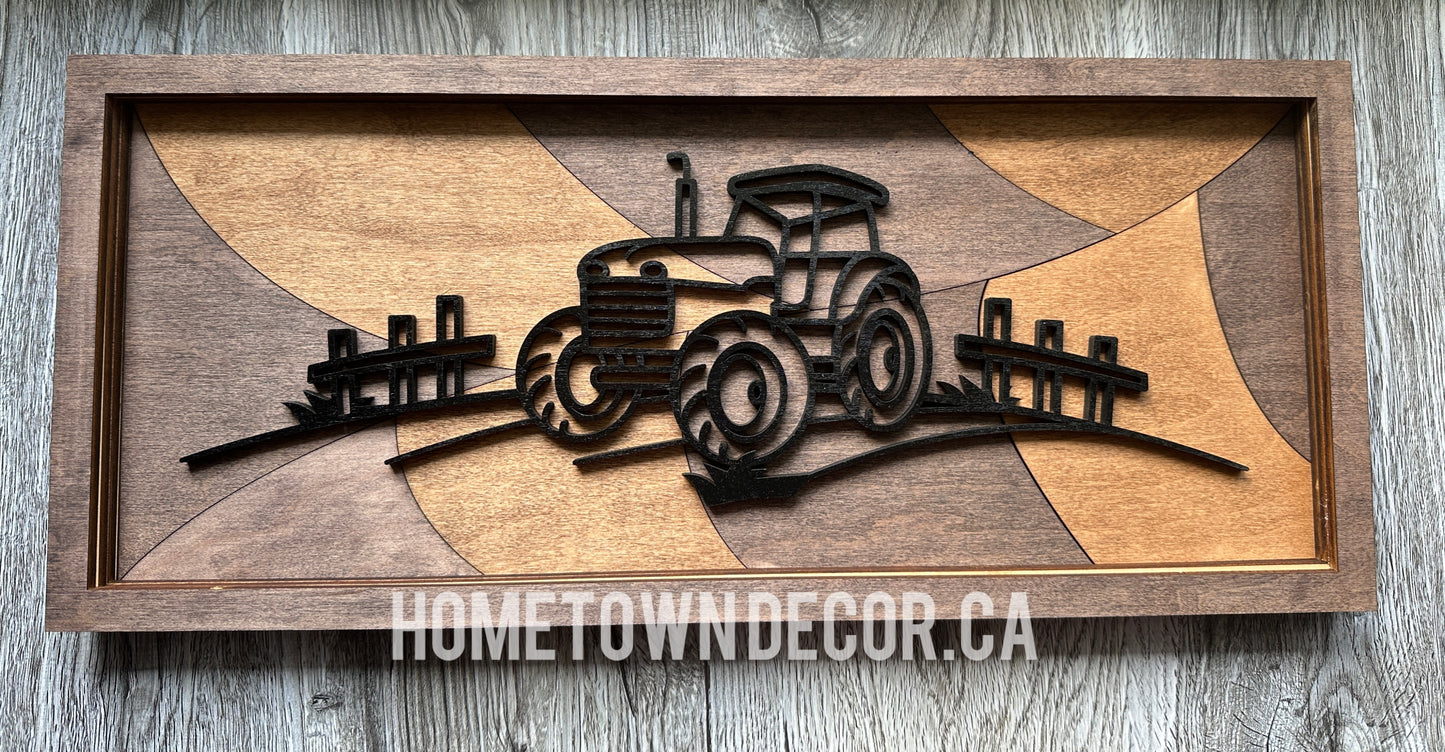 Farming themed signs