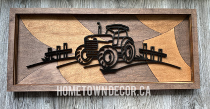 Farming themed signs