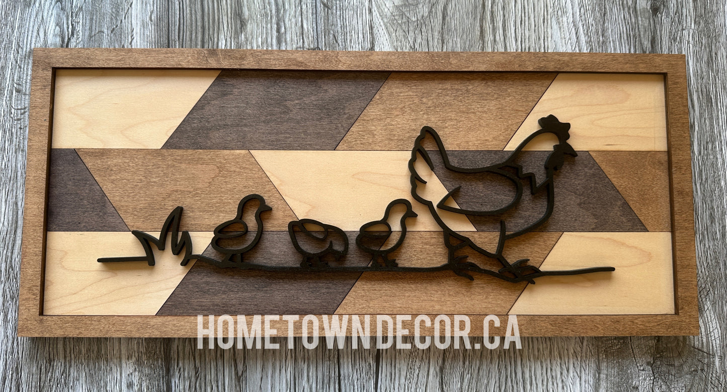 Farming themed signs