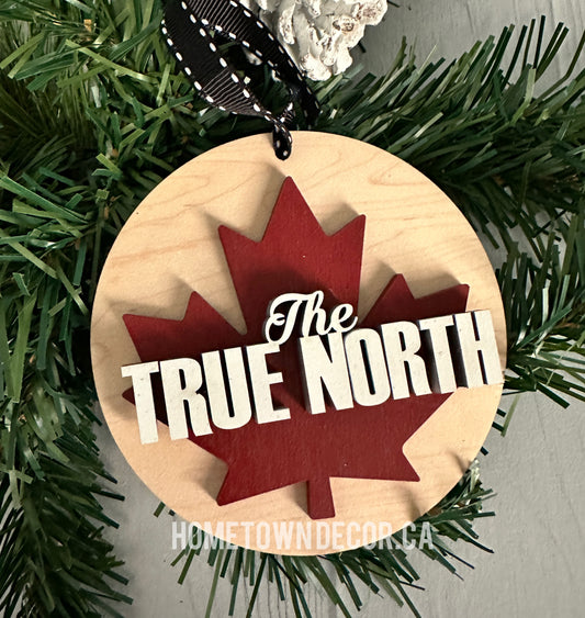 True North Canadian Ornament