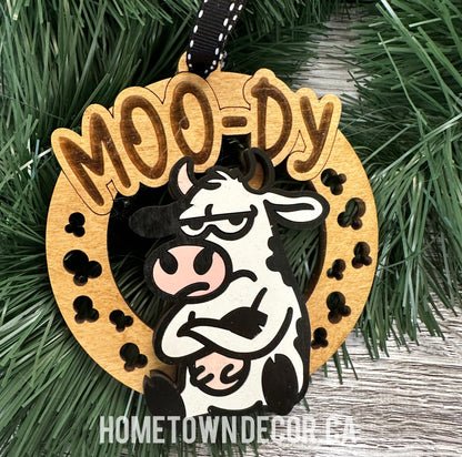 Sassy animal ornaments