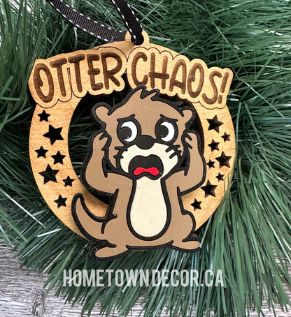 Sassy animal ornaments