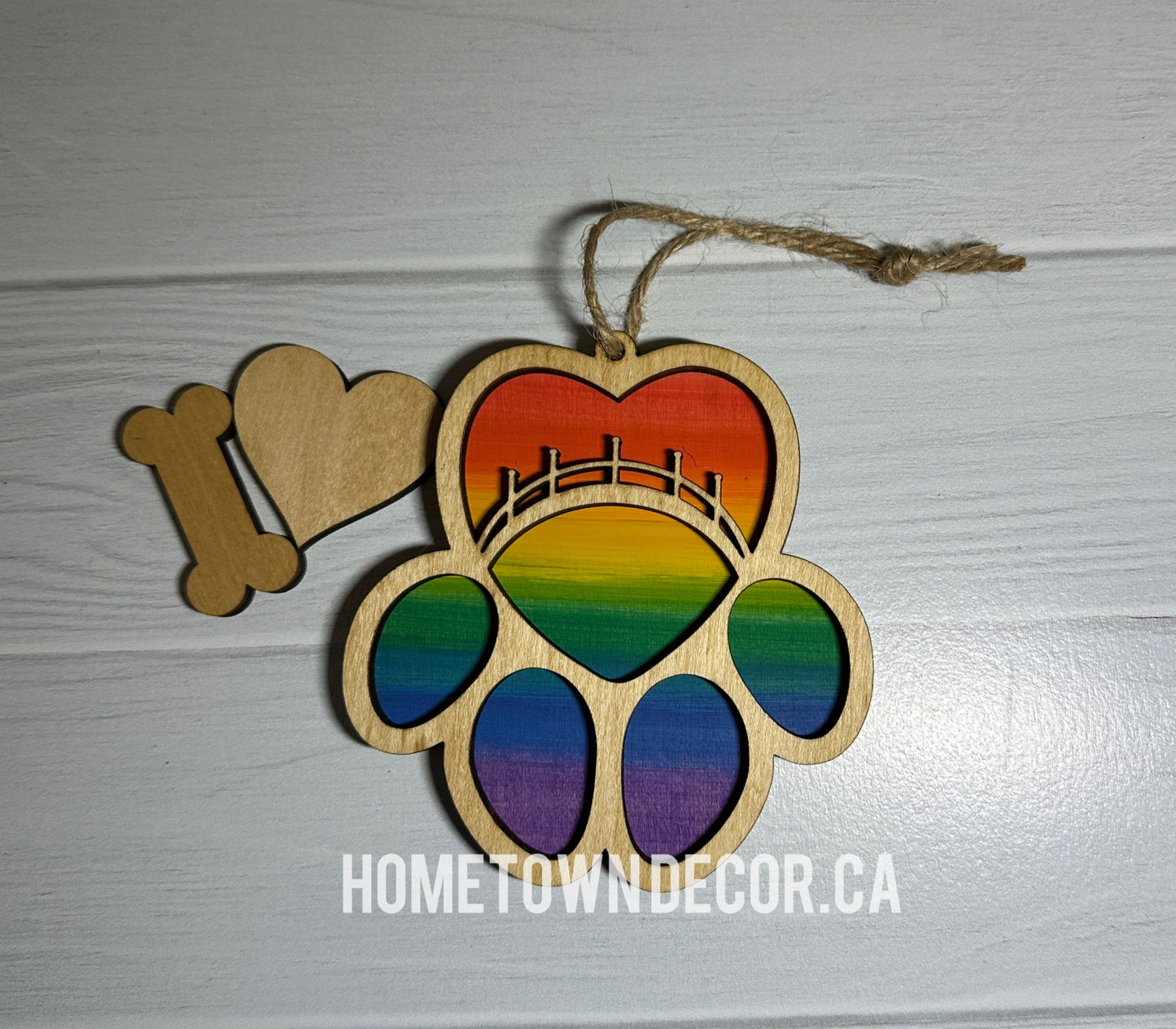 Pet Memorial Rainbow Bridge Ornament