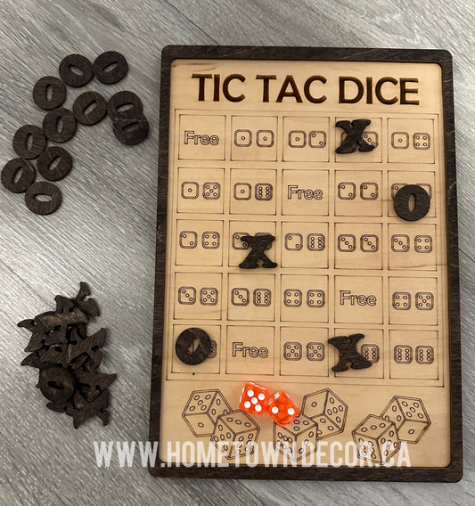 Tic Tac Dice game