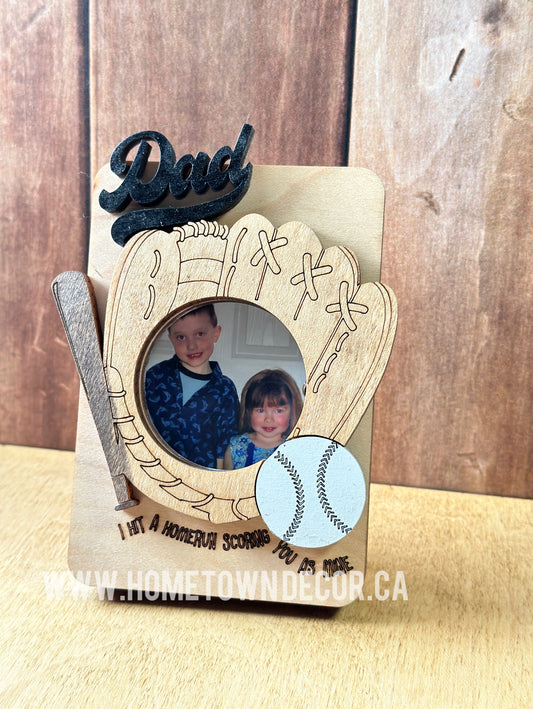 Picture Frames for Dad Baseball