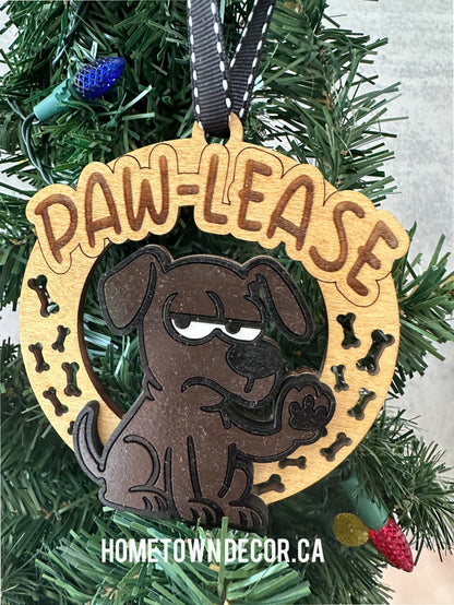 Sassy animal ornaments