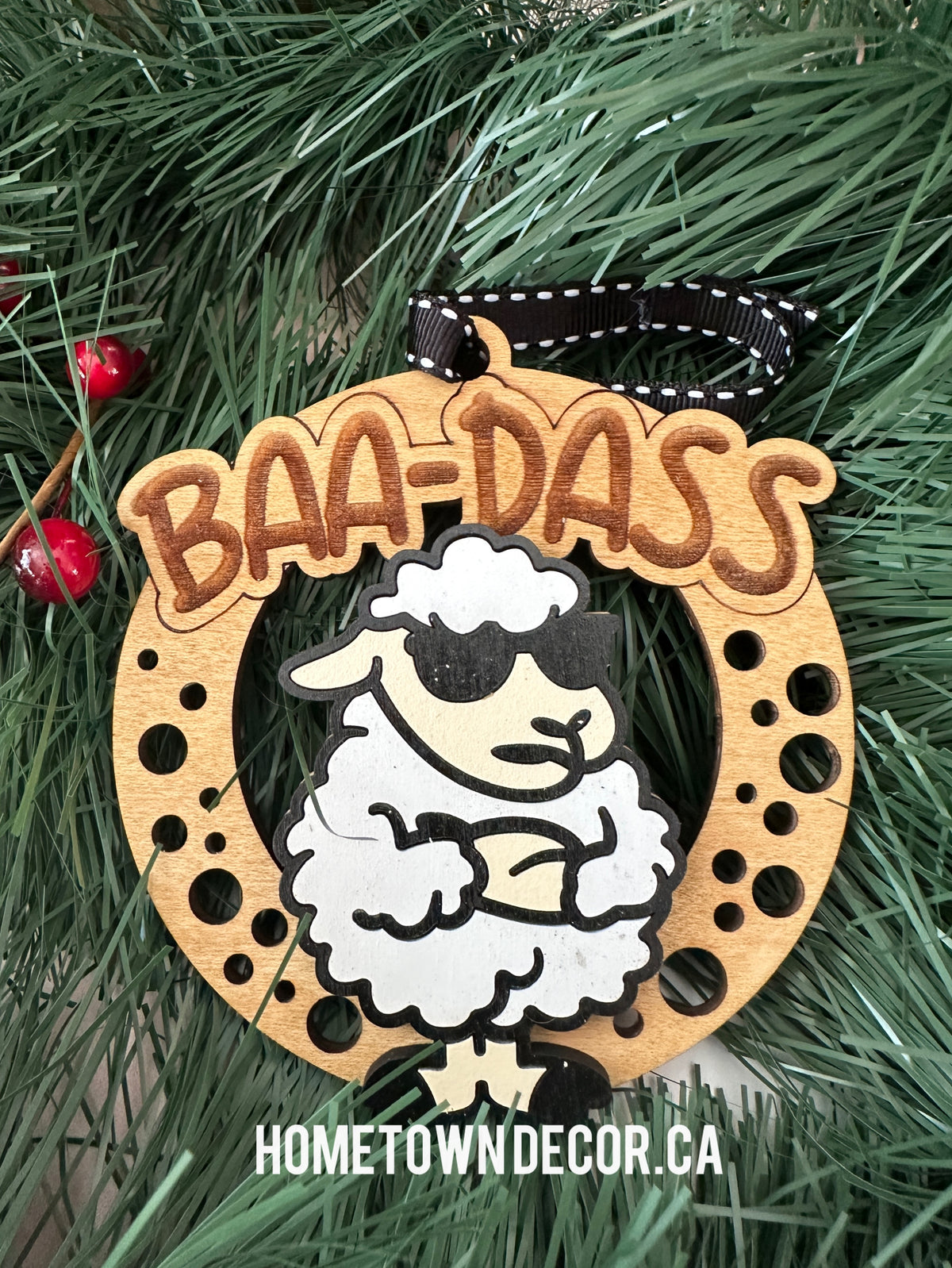 Sassy animal ornaments