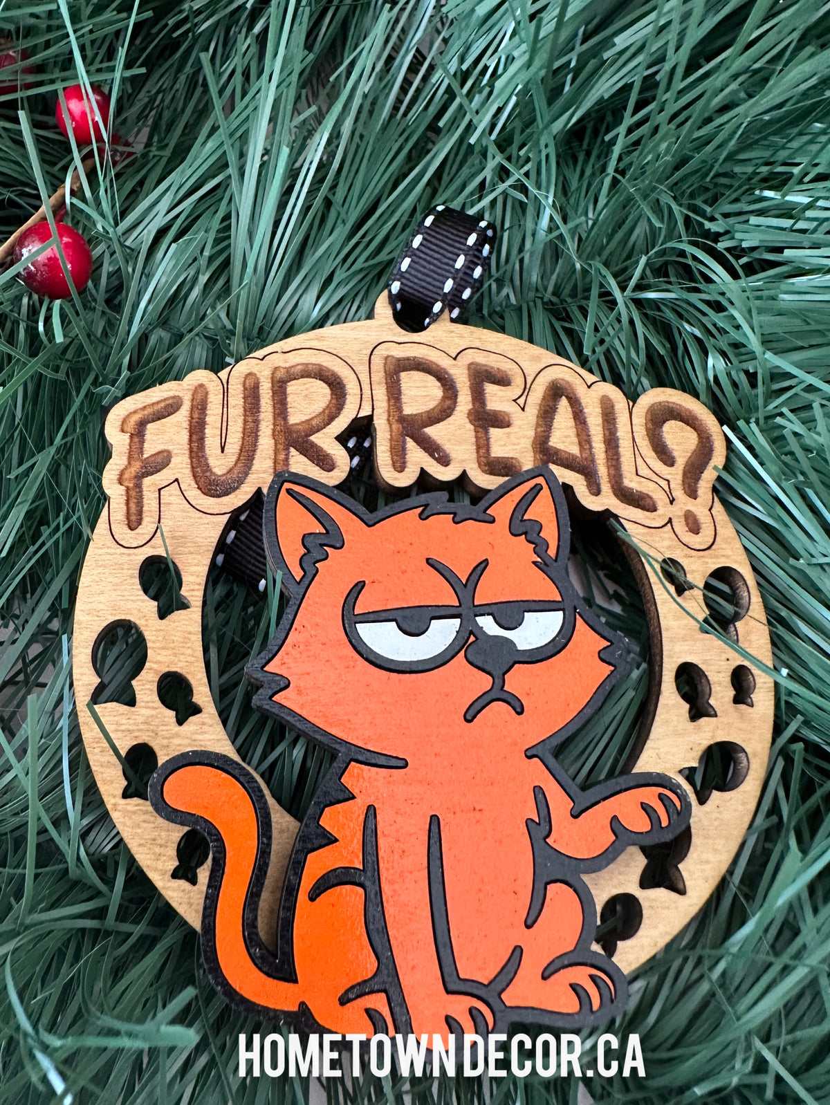 Sassy animal ornaments