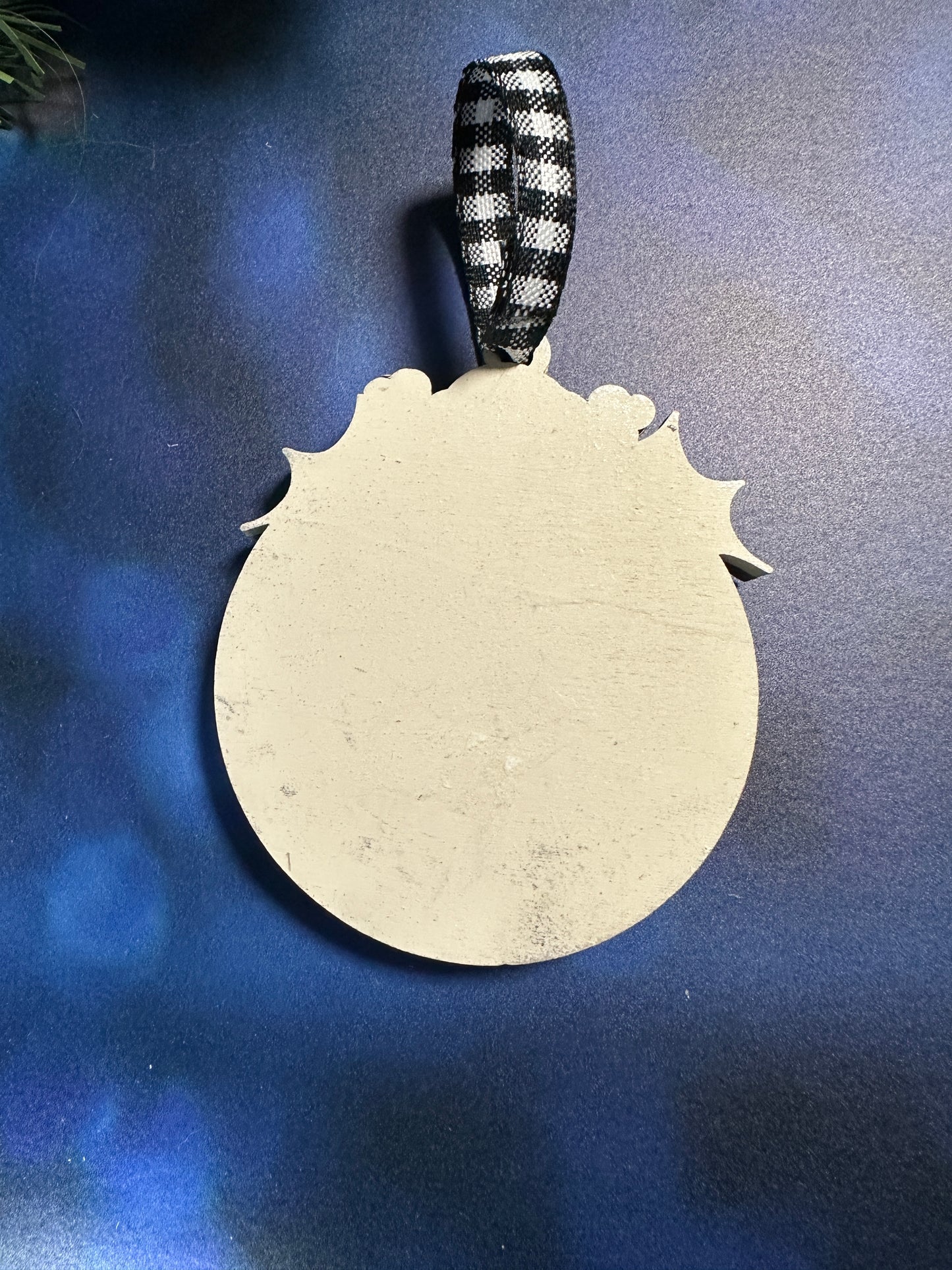 Pet Paw 2 layered ornament