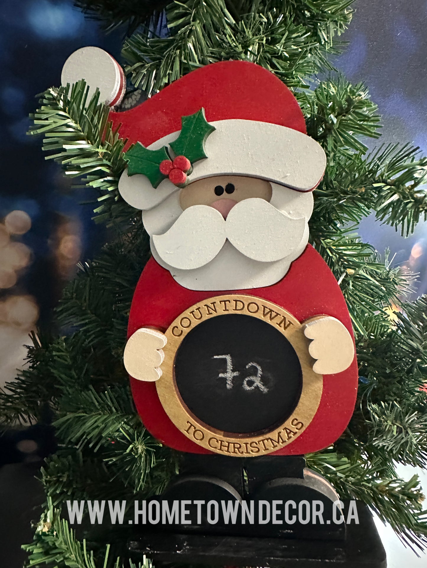 Christmas Countdown Santa