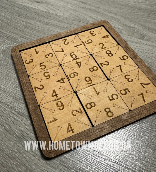 Sum of 10 wooden game