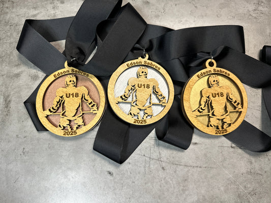 Custom Hockey Medals