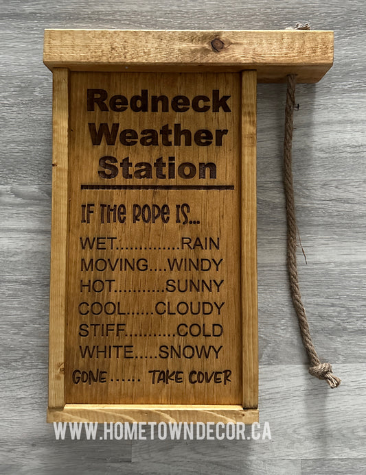 Redneck Weather Station