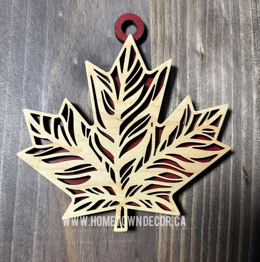 Canada Maple Leaf mini sign